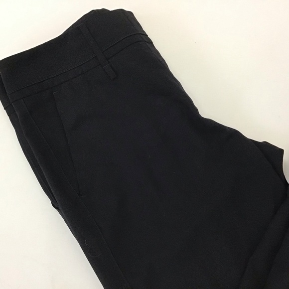 St. Emile wool blend black straight to wide leg trousers. Size 10 - Picture 6 of 10